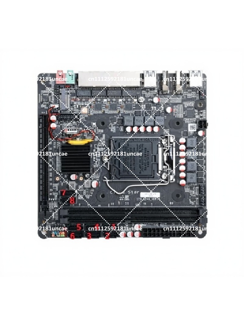 Nas Motherboard 8 Sata Mini Itx - Carte mère Mini ITX pour CPU