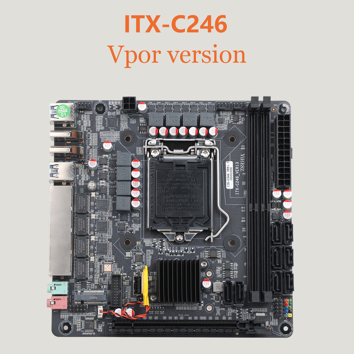 Carte mère Mini-ITX C246, 8 ba - Nas Motherboard 8 Sata Mini Itx avis et prix