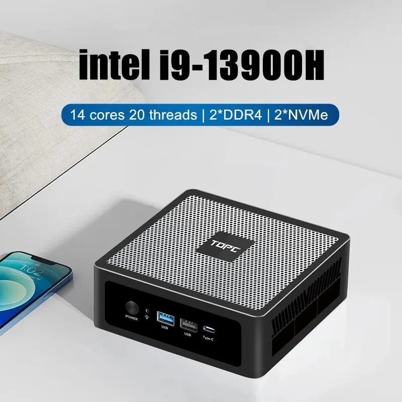 TOPC-Mini PC Intel Core i9 13t - Intel Core I9 13900H Mini Pc avis et prix