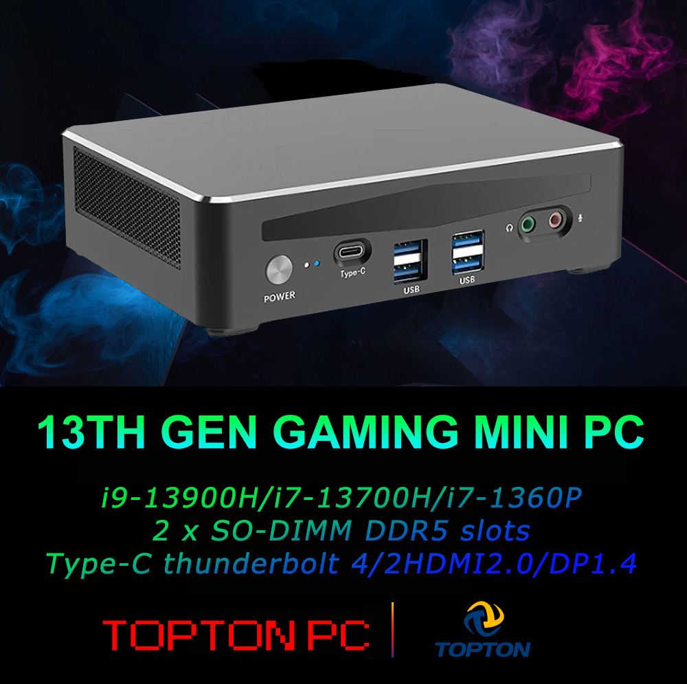 Mini ordinateur de jeu 13e gén - Intel Core I9 13900H Mini Pc avis et prix