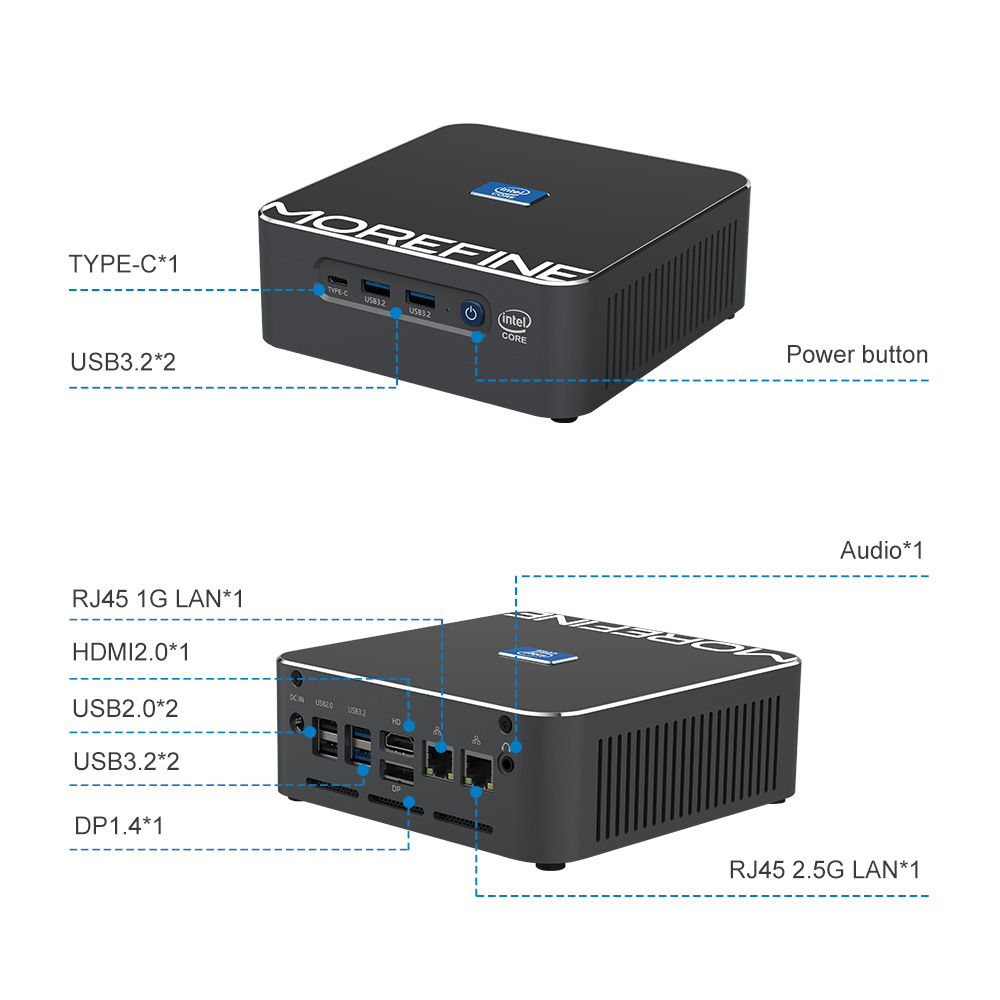2025 Mini PC i9-13900H i9 1290 - Intel Core I9 13900H Mini Pc avis et prix