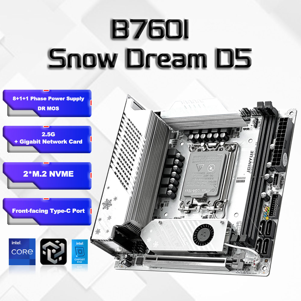 B760i ARGB WIFI DDR5 carte mèr - Lga1700 Itx Motherboard Ddr5 avis et prix